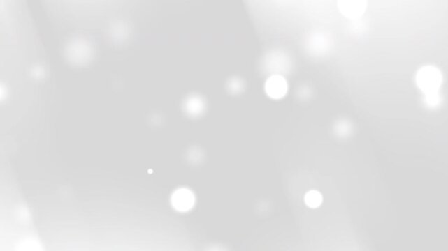 White background with soft bright circular lights perfect for abstract backgrounds festive designs holiday themes or modern concepts