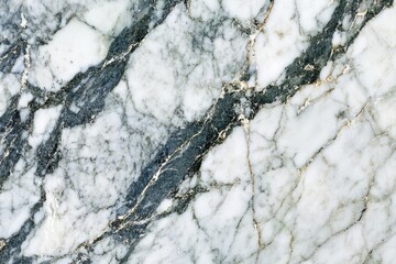 Fototapeta premium Stunning Grey and White Marble Texture: A High-Resolution Close-Up Image Showcasing the Intricate Veining and Natural Beauty of Polished Marble