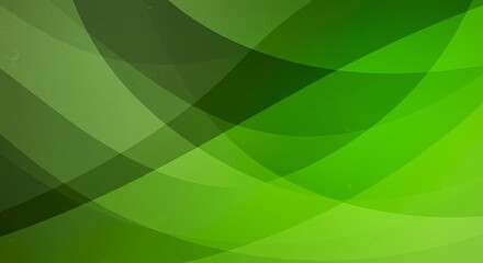 Fototapeta premium Abstract Green Wave Background Nature Ecology Design