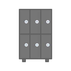 Lockers Vector Icon