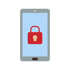 Secure Device Vector Icon