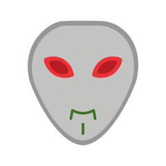 Naklejka premium Mask Vector Icon