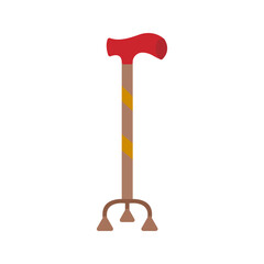 Walking Stick Vector Icon