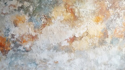 Naklejka premium Abstract textured wall with earthy tones and distressed effect.