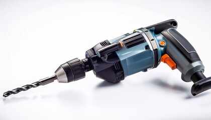 A powerful corded drill, ready for action.