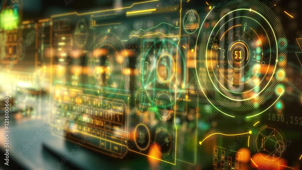 Aufkleber visualization of real-time data analysis and business intelligence