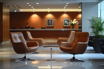 Airport VIP lounge offering luxury services and amenities for business travelers.