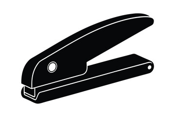 Stapler silhouette style vector art design.eps
