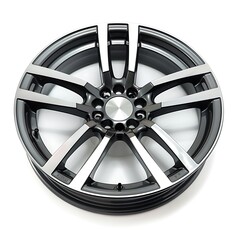 Obraz premium Wheel alloy wheels rim isolated on white background