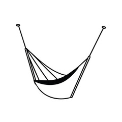 Fototapeta premium hammock-chair