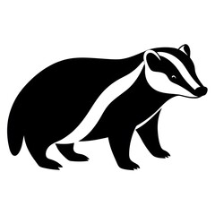 silhouette of a polar bear