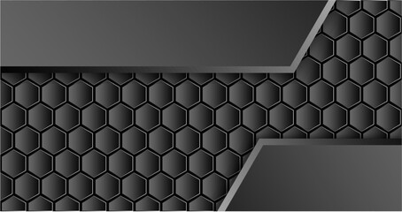  abstract futuristic pentagon background