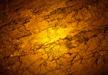 golden scratched metal texture