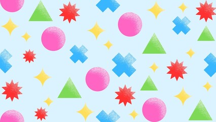 Seamless shape pattern 