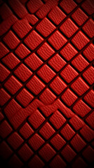 Fototapeta premium Red Leather Brick 3D Background