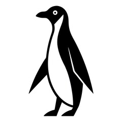 penguin on a white background