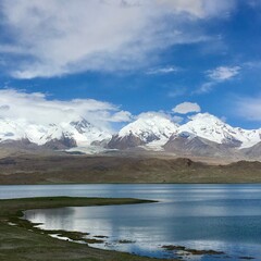 lake in the mountains
