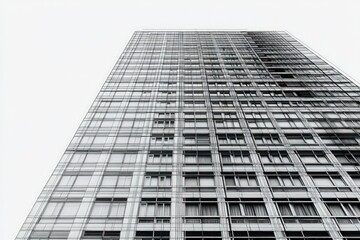 Fototapeta premium Modern Highrise Building Exterior Architectural Design
