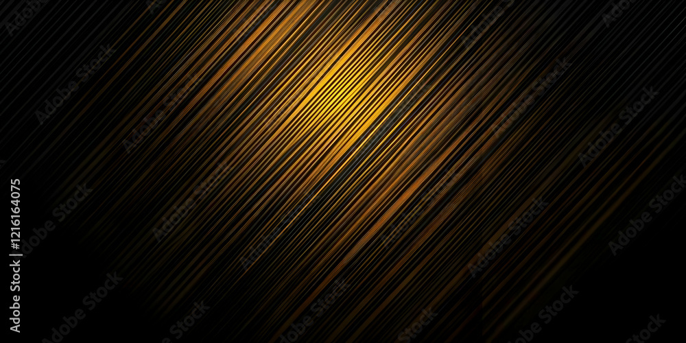 Poster Abstract Background with Diagonal Golden Lines Creates Dynamic Visual with Modern and Elegant Style