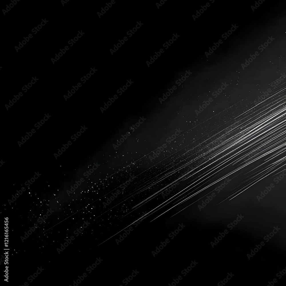 Aufkleber abstract streaks of light on dark background creates dynamic visual interest