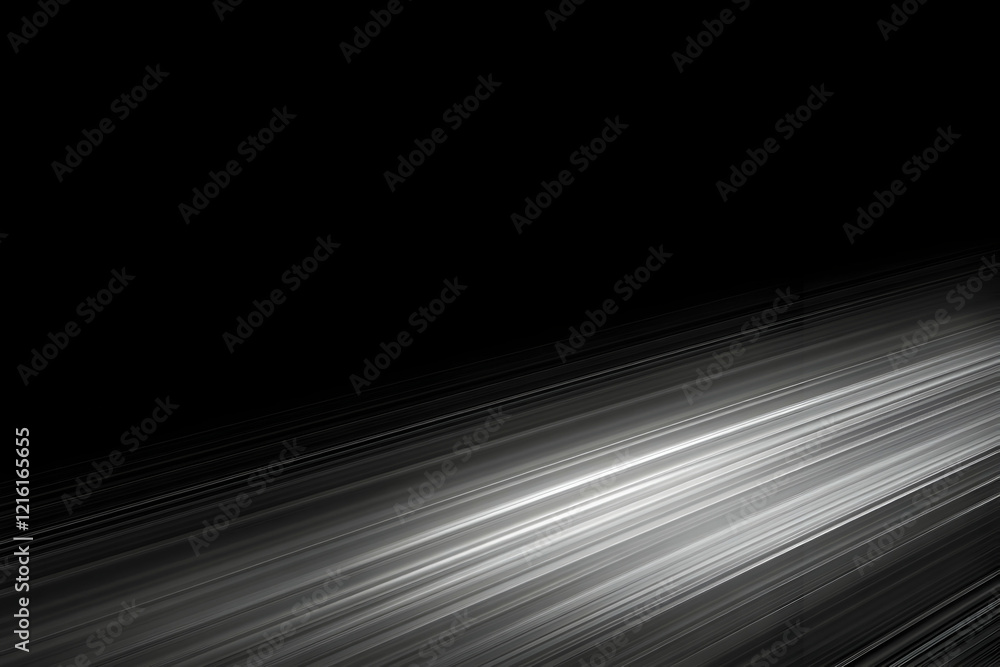 Aufkleber abstract background with diagonal lines creates dynamic visual in black and white