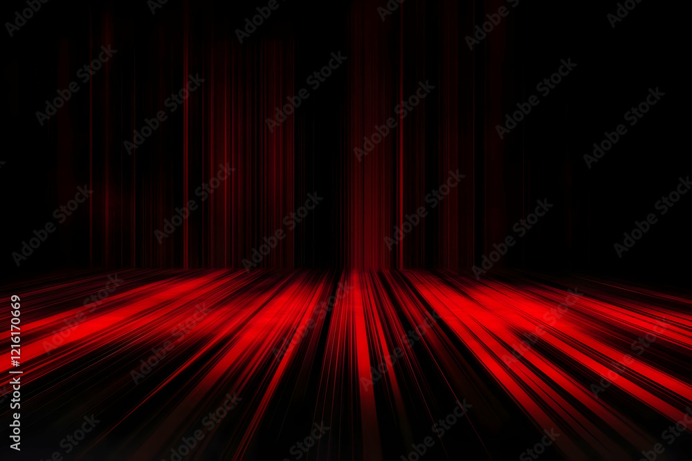 Poster red and black abstract background creates a dramatic and modern look with its dynamic lines.