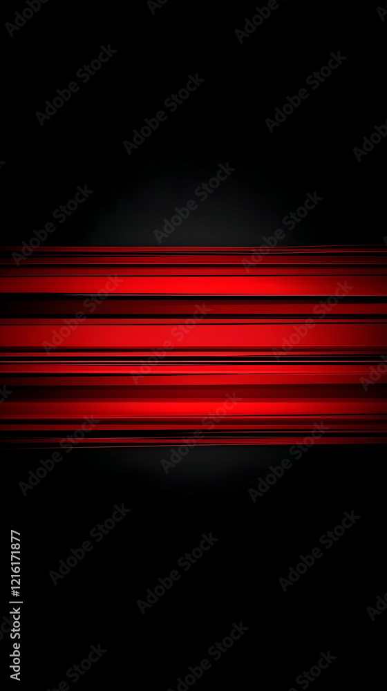 Poster red horizontal lines abstract background design creates a dynamic and modern vibe