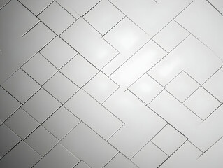 Abstract Background Creates a Metallic Texture with Overlapping Squares in a Geometric Pattern