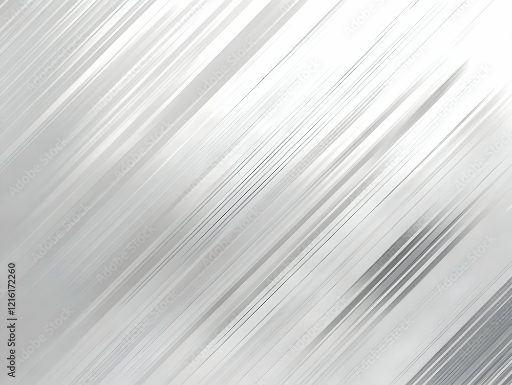 Poster abstract white and gray diagonal lines background creates dynamic, modern design.