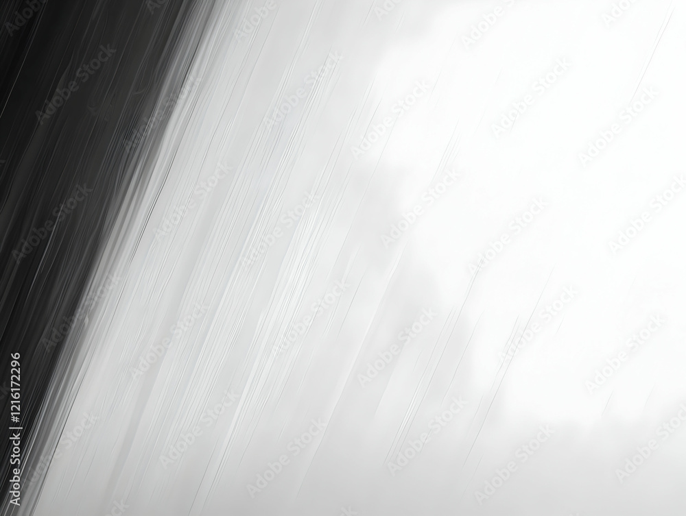 Poster abstract background with black and white gradient creates a smooth transition effect with diagonal l