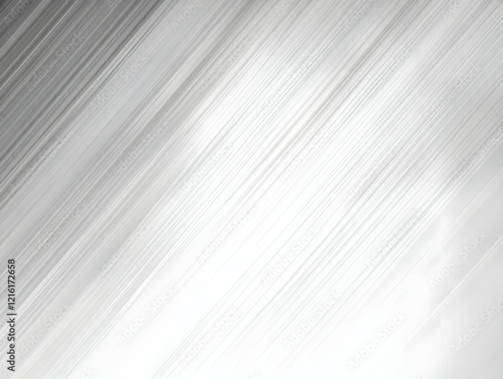 Poster abstract white and gray diagonal lines background creates a smooth gradient effect.