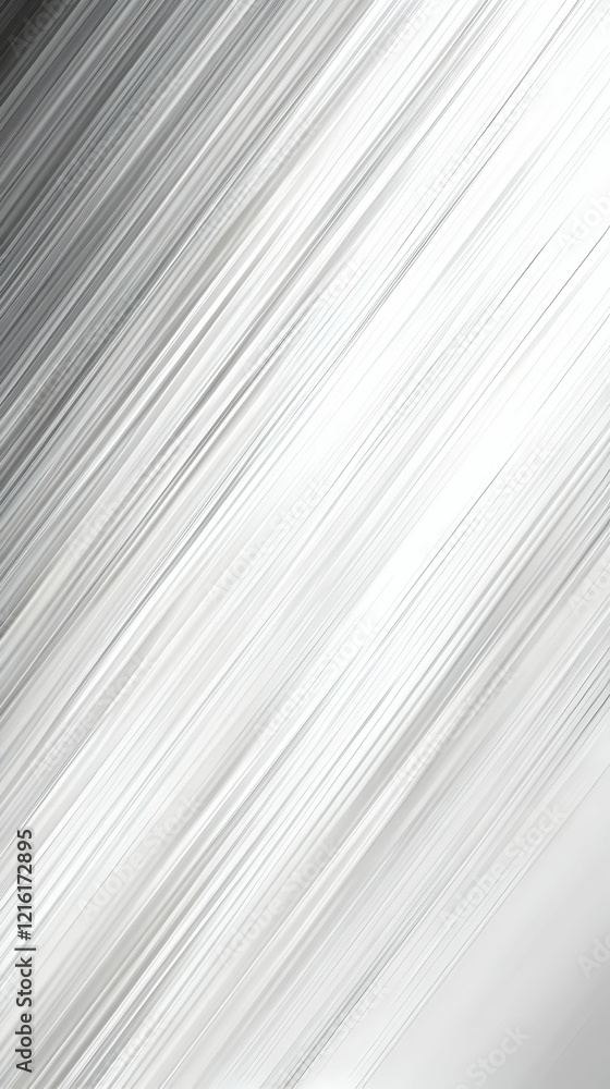 Poster Abstract Gray and White Diagonal Lines Background Creates a Dynamic and Modern Visual