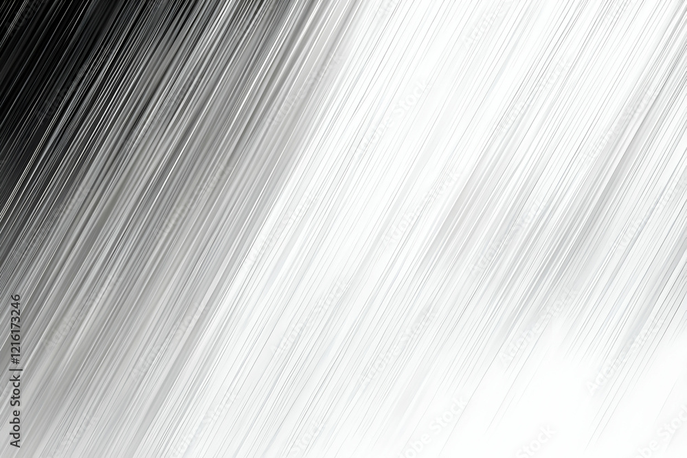 Poster abstract background with diagonal gray and white lines creates a dynamic and modern aesthetic.