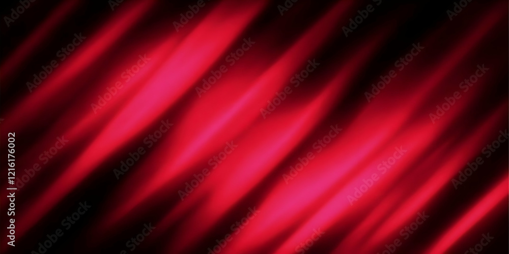 Poster abstract red background with diagonal stripes creates dynamic visual interest