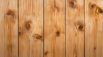 Fototapeta premium Close-up of natural wood texture background with grain patterns and warm tones