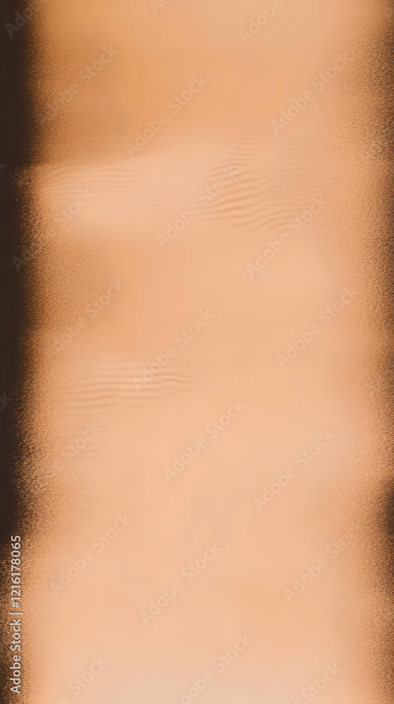 Poster abstract peach and brown gradient background creates a soft, dreamlike ambiance with subtle textured
