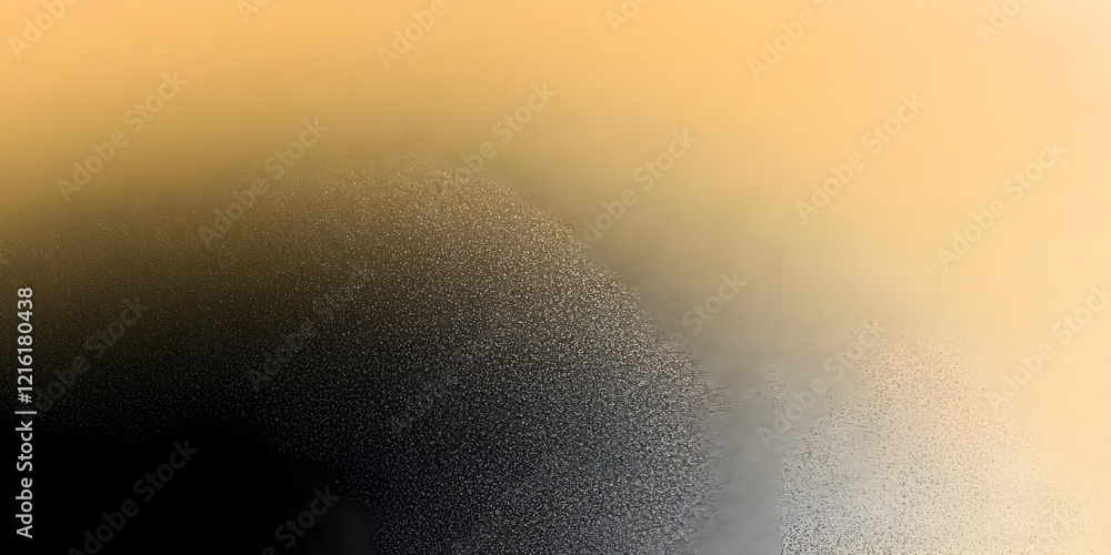 Poster abstract background displays a gradient of gold and black with subtle textured details and soft ligh
