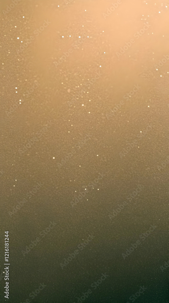 Poster abstract background creates a soft golden glow with delicate particles gently falling through the ai