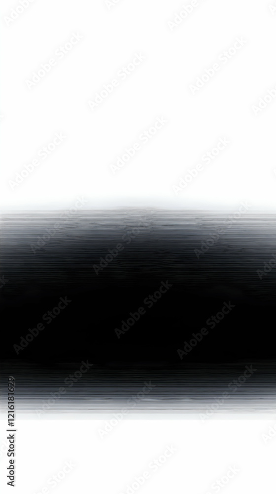 Poster abstract black and white gradient background with subtle horizontal lines creates a modern and minim