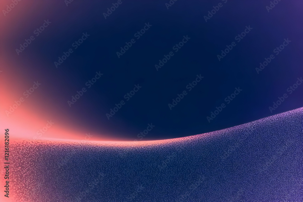 Poster abstract background flows smoothly with pink and blue gradient and subtle texture