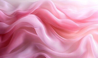 Obraz premium Soft Pink Romantic Digital Background, Generative AI