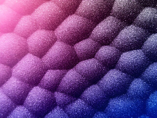 Glittery Textured Surface Creates a Shimmering Effect with a Gradient of Pink, Purple, and Blue Hues