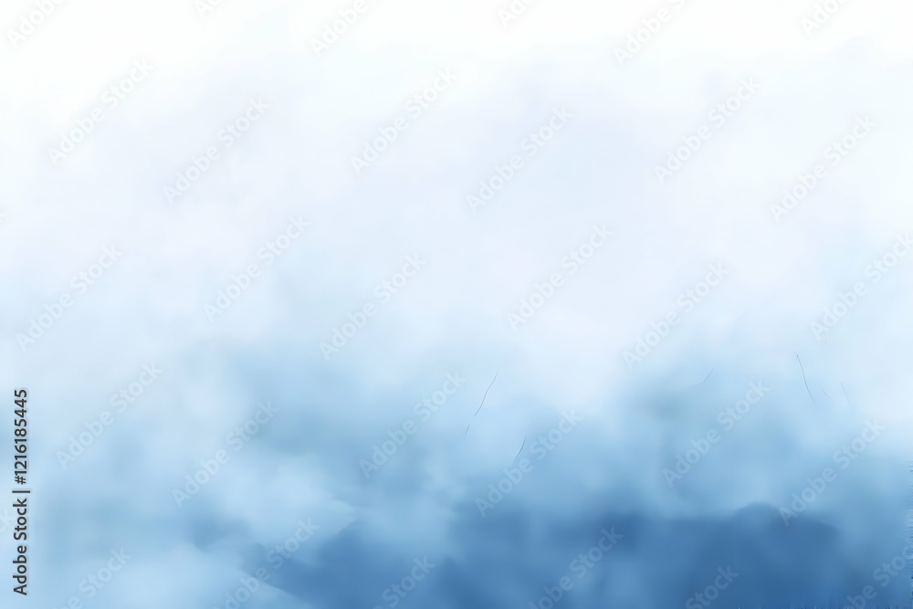 Poster soft blue abstract background creates a serene and dreamy atmosphere for various design projects.
