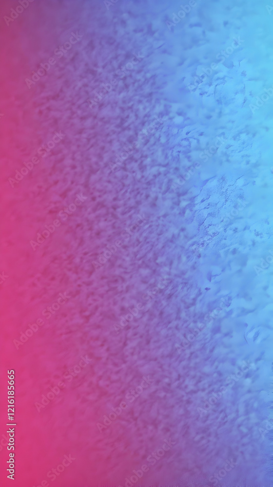 Poster abstract background blends pink and blue with subtle textured patterns creating a dreamy atmosphere