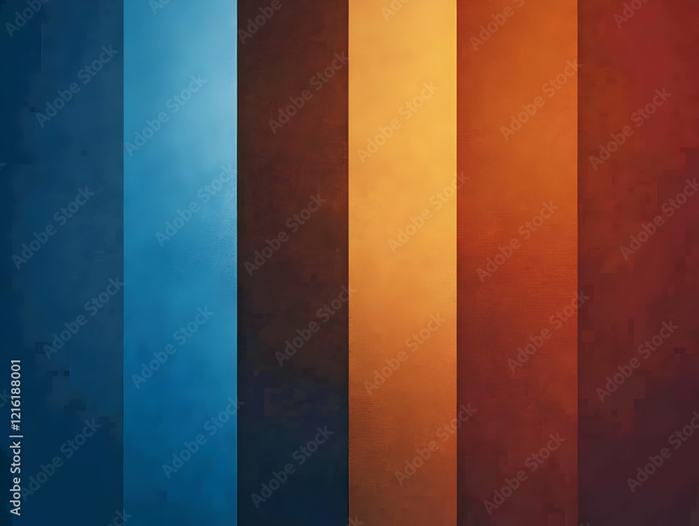 Poster vertical stripes background features a smooth color gradient transition perfectly.