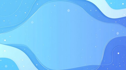 Abstract blue wave background, design element for website or presentation