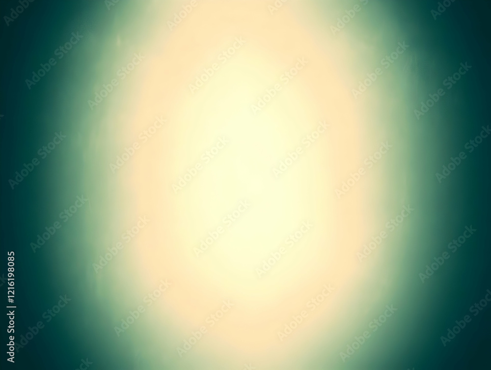 Poster abstract background blurs softly from green to cream with a subtle light leak effect
