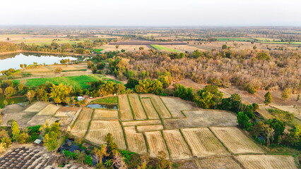 Sumer season ,Buriram Thailand, The park is one of the most beautiful in Thailand.