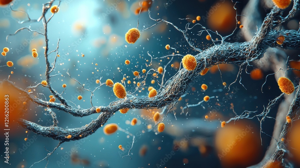 Poster Visualizing hmpv virus particle bursts in a microscopic environment dynamic insights into viral activity