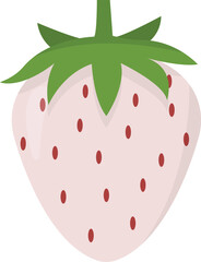 Pine Berry Fruit Cartoon Ilustration Design